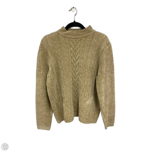 Sweater By Alfred Dunner In Tan, Size: M