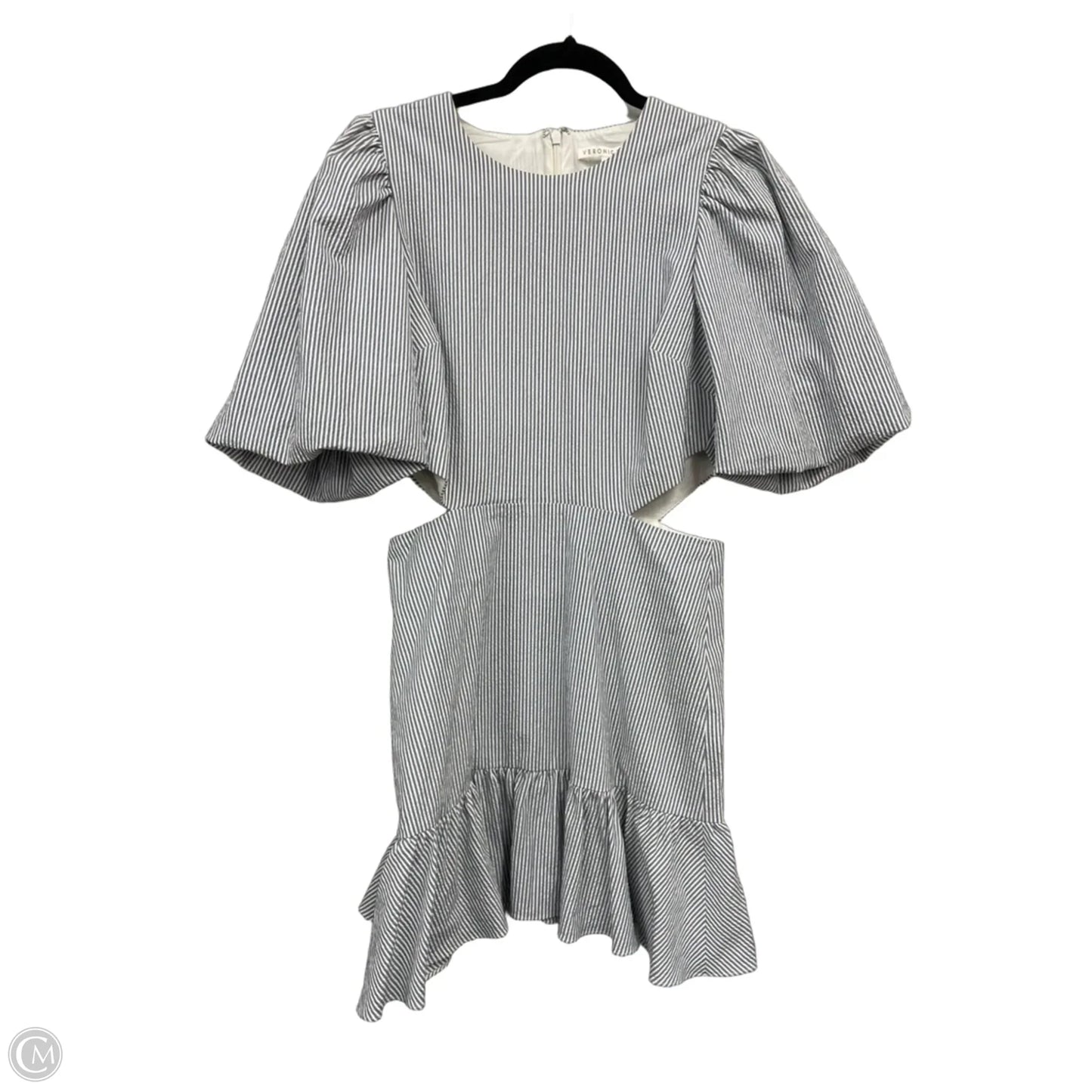 Dress Casual Short By Veronica Beard In Blue & White, Size: 6