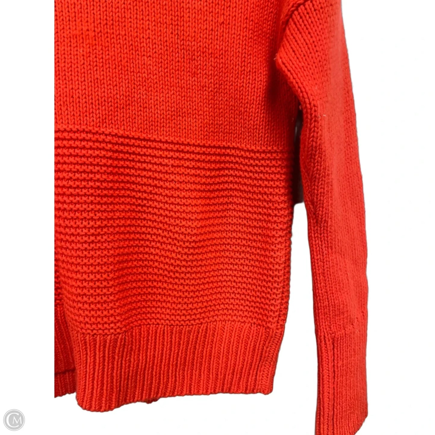 Sweater By Gap In Orange, Size: S