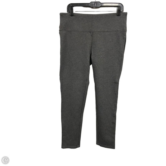 Pants Leggings By Clothes Mentor In Grey, Size: L
