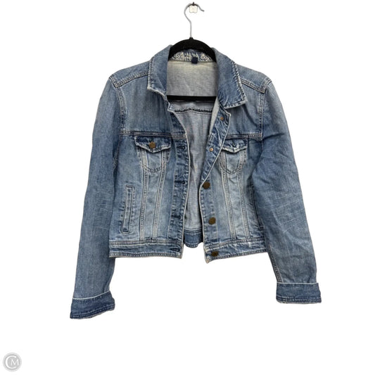 Jacket Denim By American Eagle In Blue Denim, Size: Xl