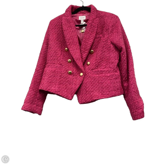 Blazer By Nine West In Pink, Size: L