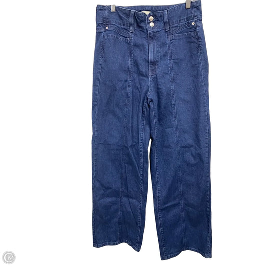 Jeans Wide Leg By Universal Thread In Blue Denim, Size: 12