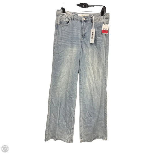 Jeans Wide Leg By Indigo Rein In Blue Denim, Size: 12