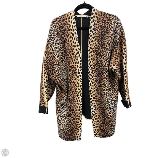 Cardigan By Clothes Mentor In Black & Brown, Size: Xl