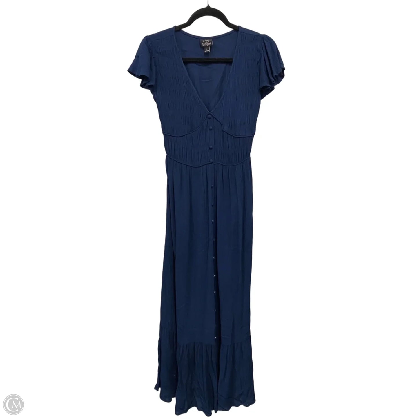 Dress Casual Maxi By Clothes Mentor In Navy, Size: S