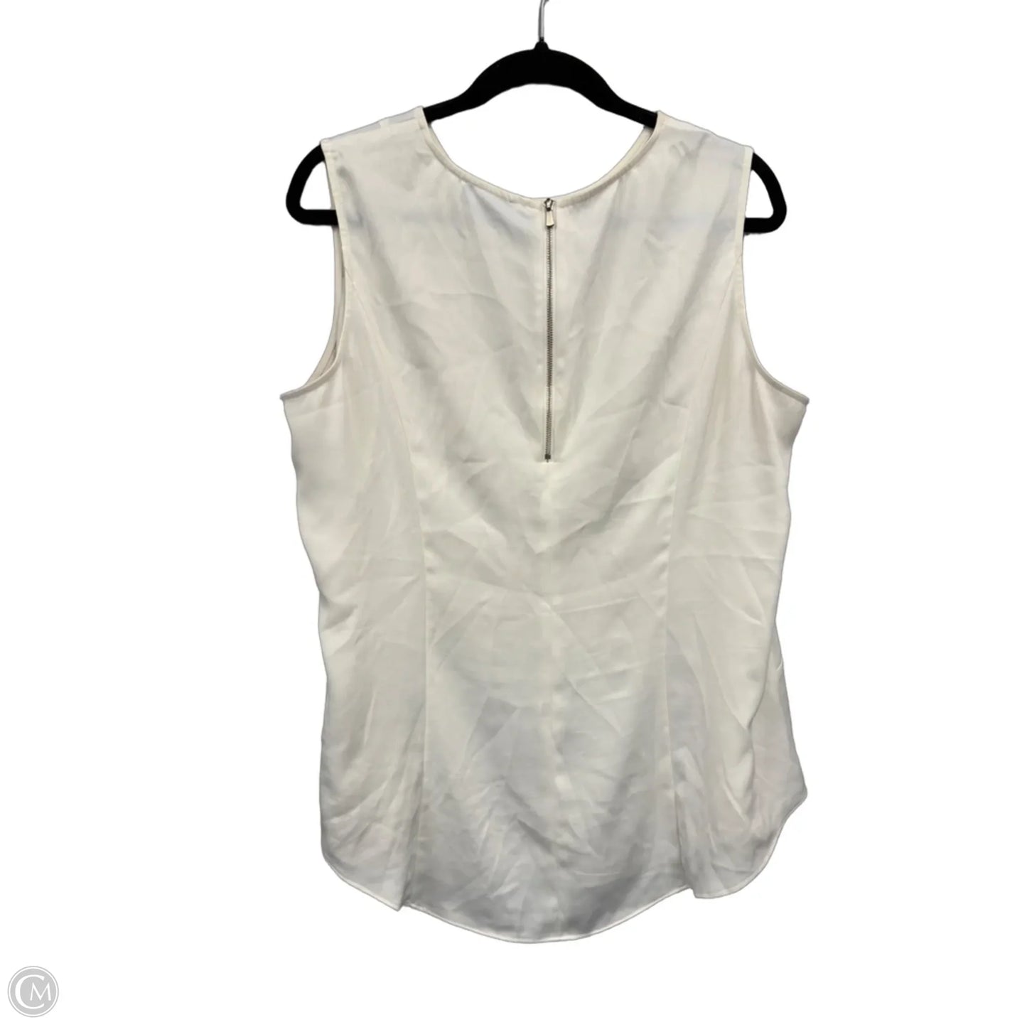 Blouse Sleeveless By Limited In Ivory, Size: Xl