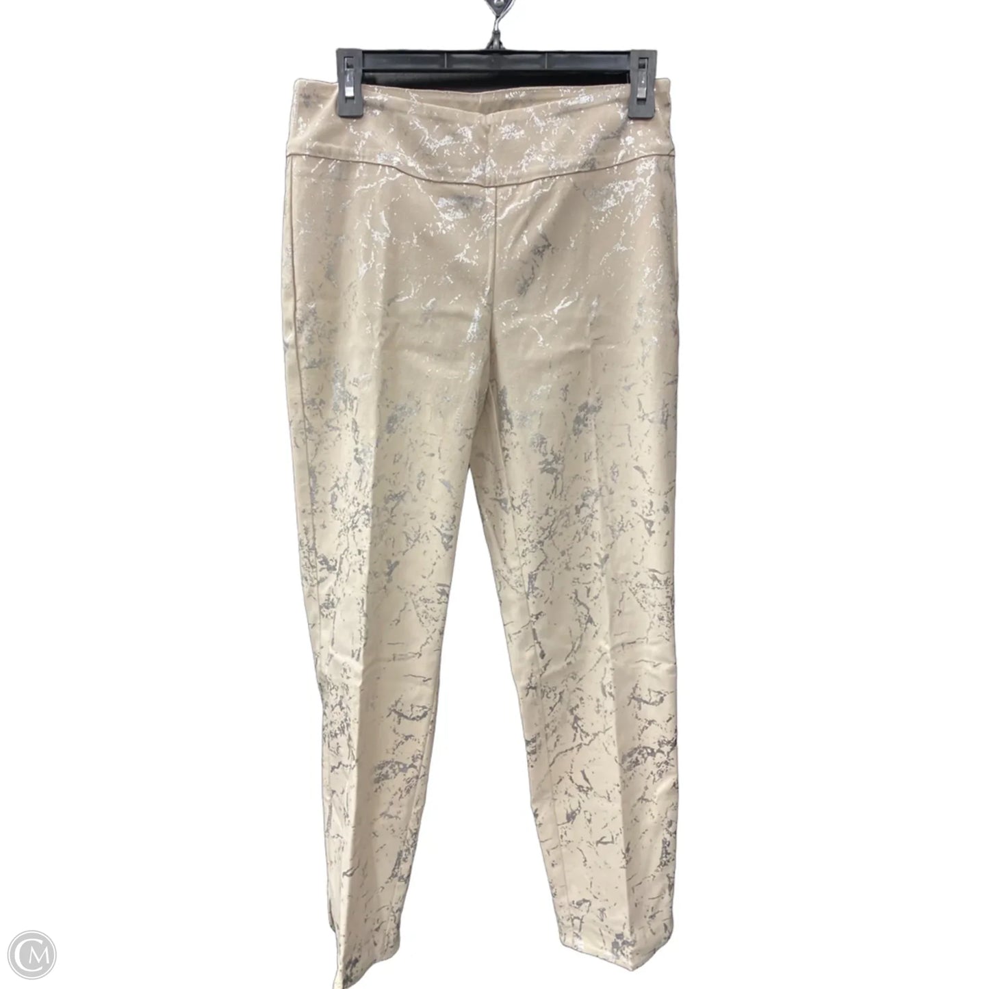 Pants Other By Clothes Mentor In Silver & Tan, Size: 8