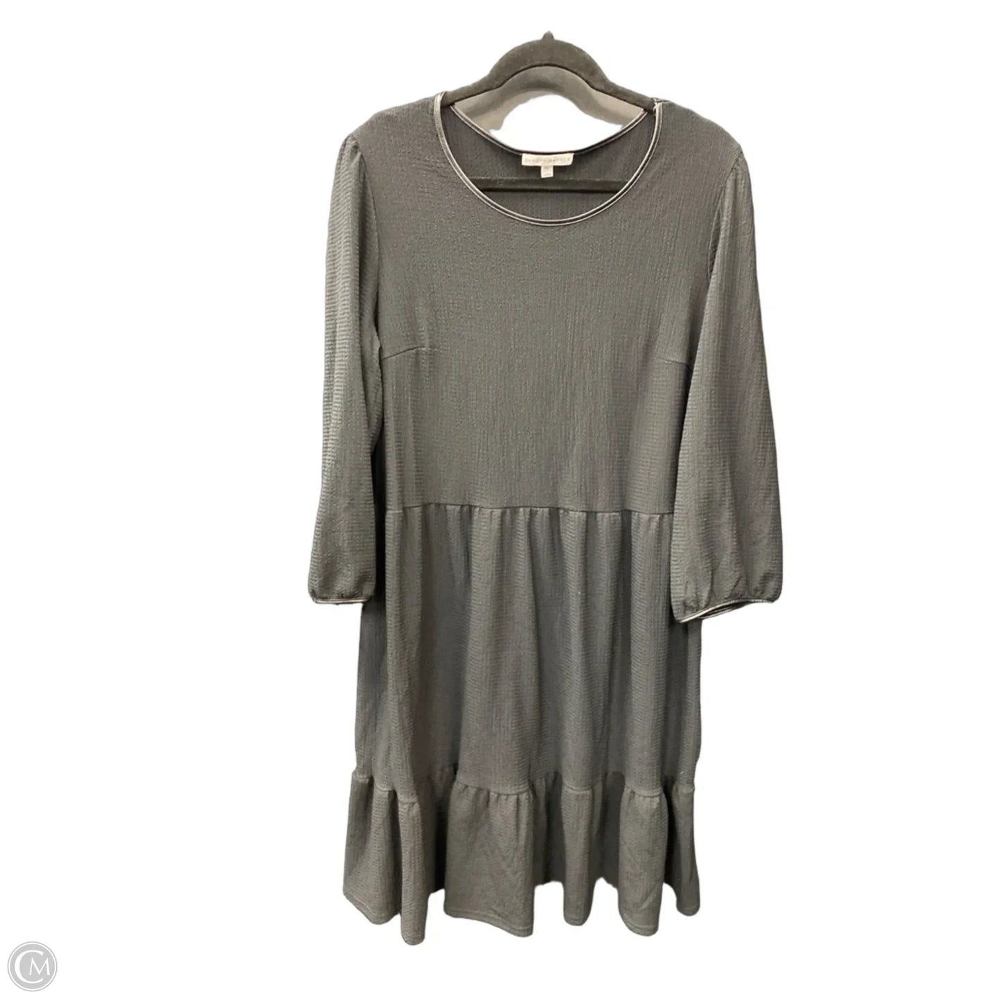 Dress Casual Short By Sandra Darren In Black, Size: Xl