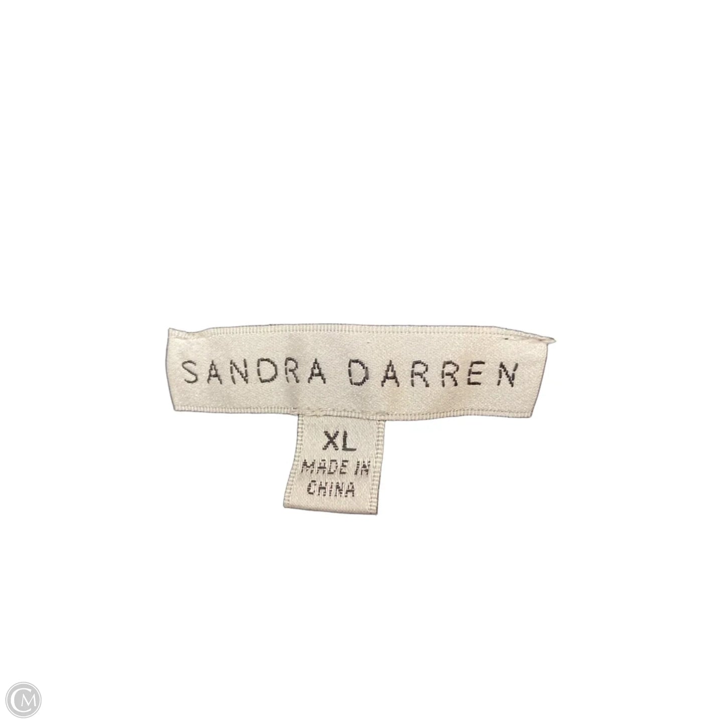 Dress Casual Short By Sandra Darren In Black, Size: Xl