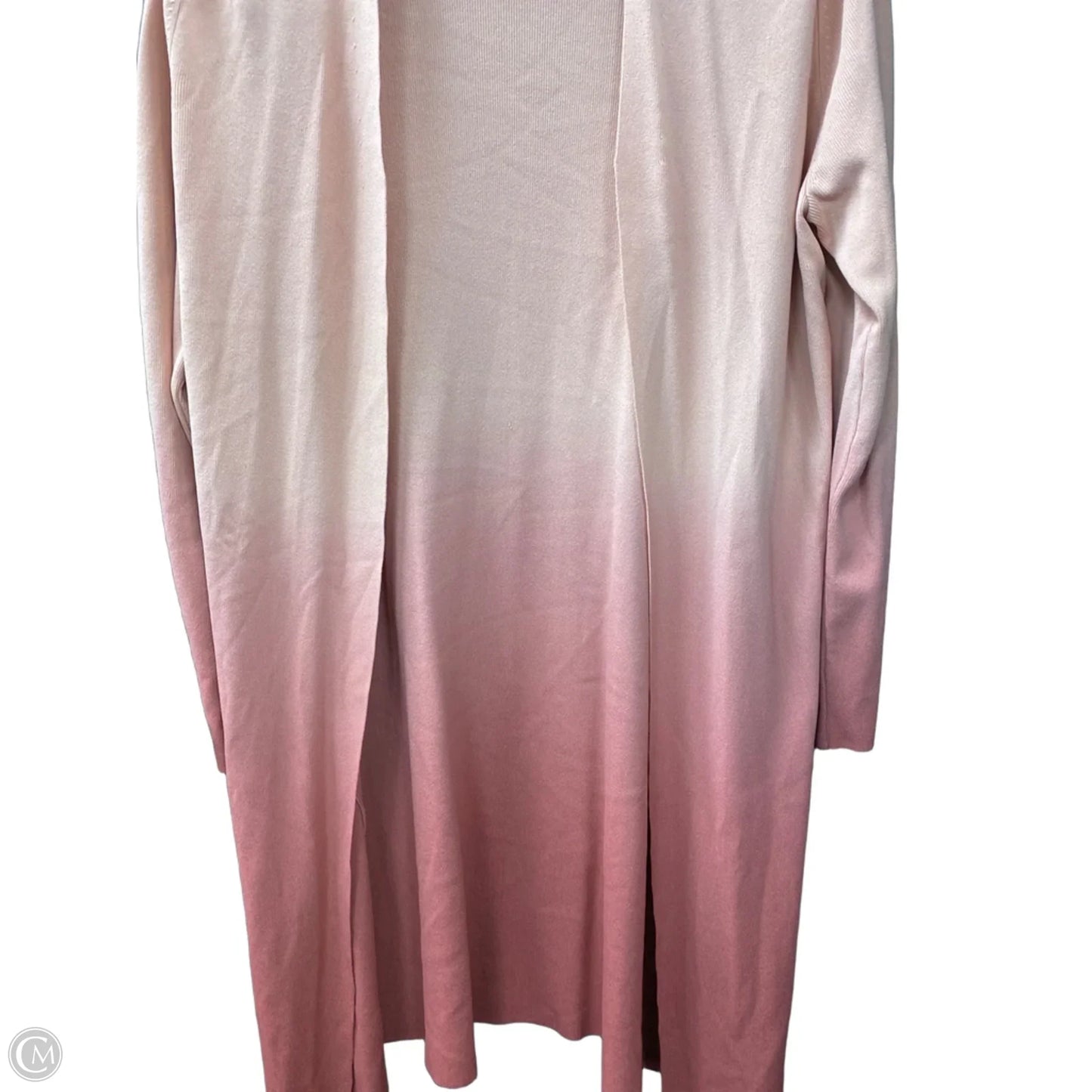 Cardigan By Clothes Mentor In Pink, Size: L