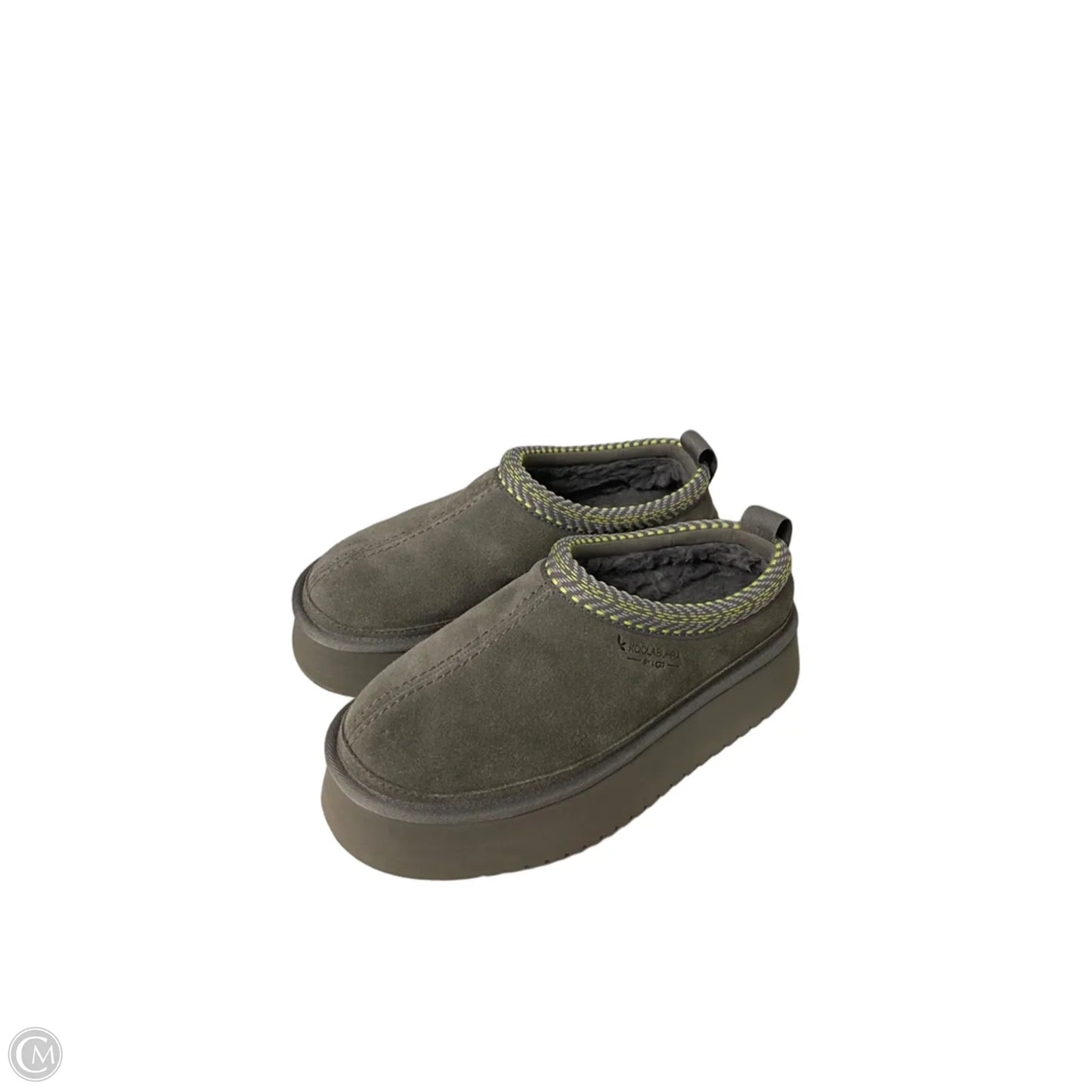 Shoes Heels Platform By Koolaburra By Ugg In Grey, Size: 6