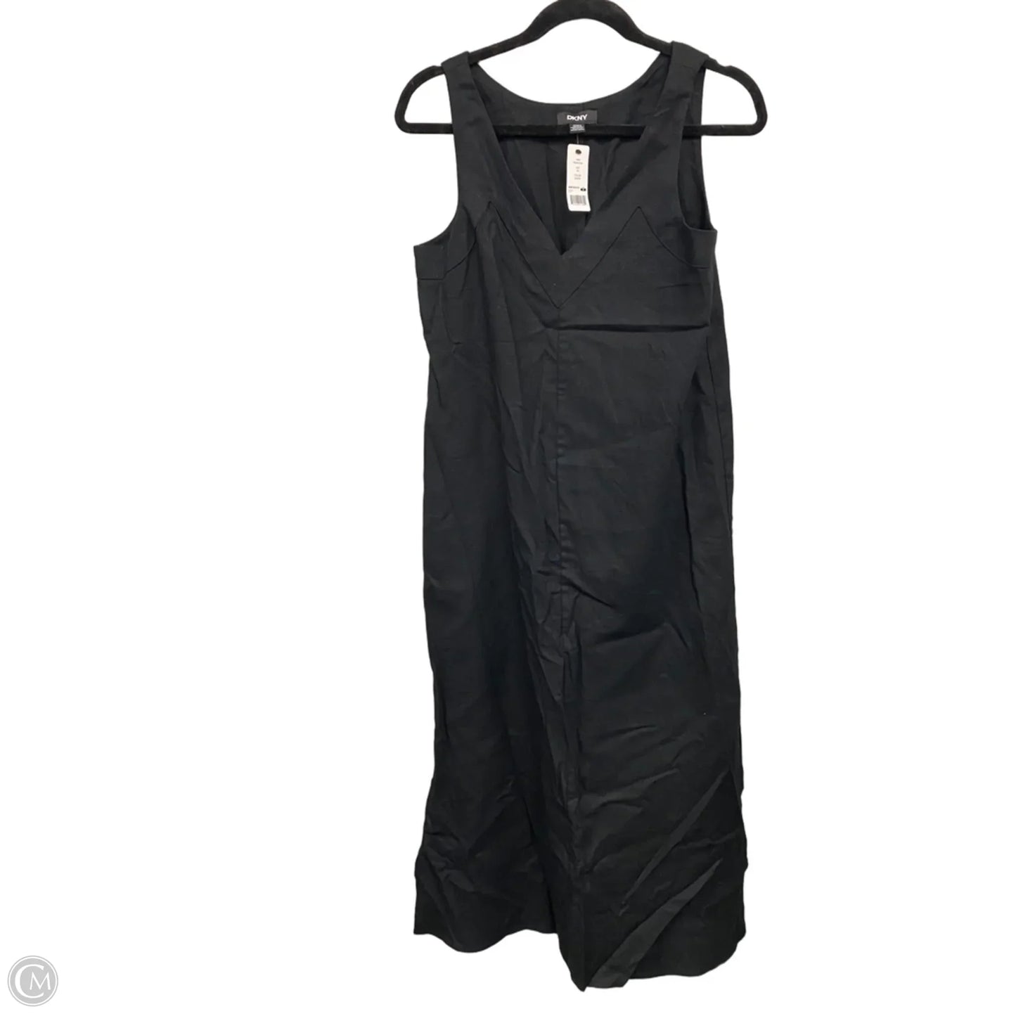 Dress Casual Midi By Dkny In Black, Size: Xs