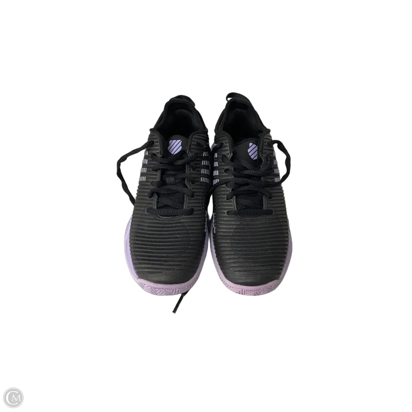 Shoes Athletic By K Swiss In Black & Purple, Size: 6