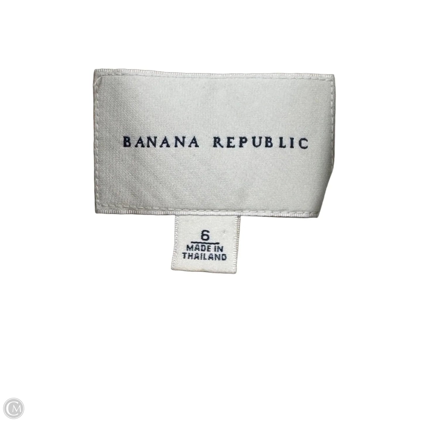 Blazer By Banana Republic In Tan, Size: 6