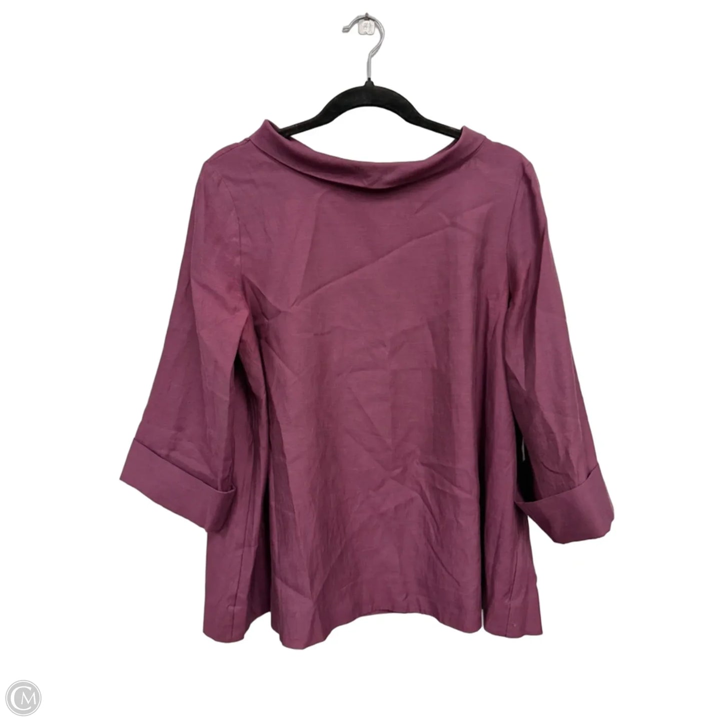 Blouse 3/4 Sleeve By Cos In Mauve, Size: 12