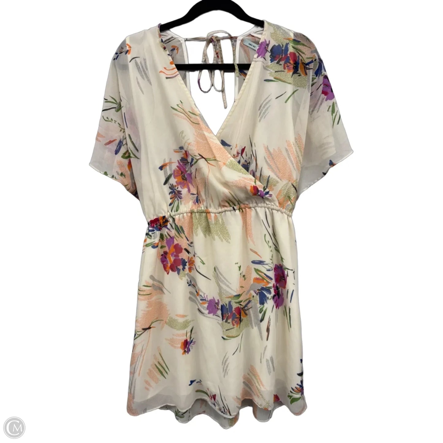 Dress Casual Short By Kimichi Blue In Floral Print, Size: L