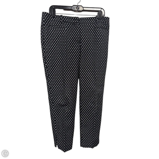 Pants Dress By Ann Taylor In Black & White, Size: 8