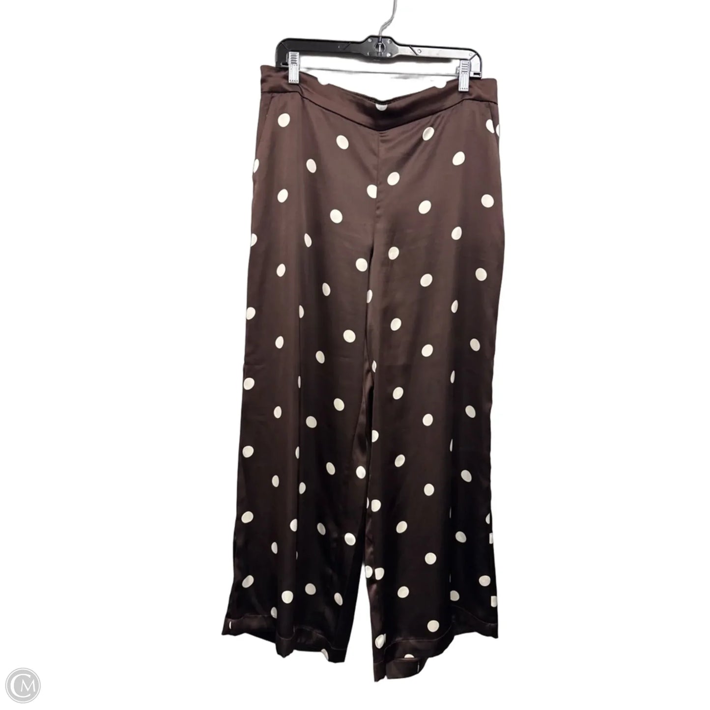 Pants Dress By Loft In Brown & Cream, Size: L
