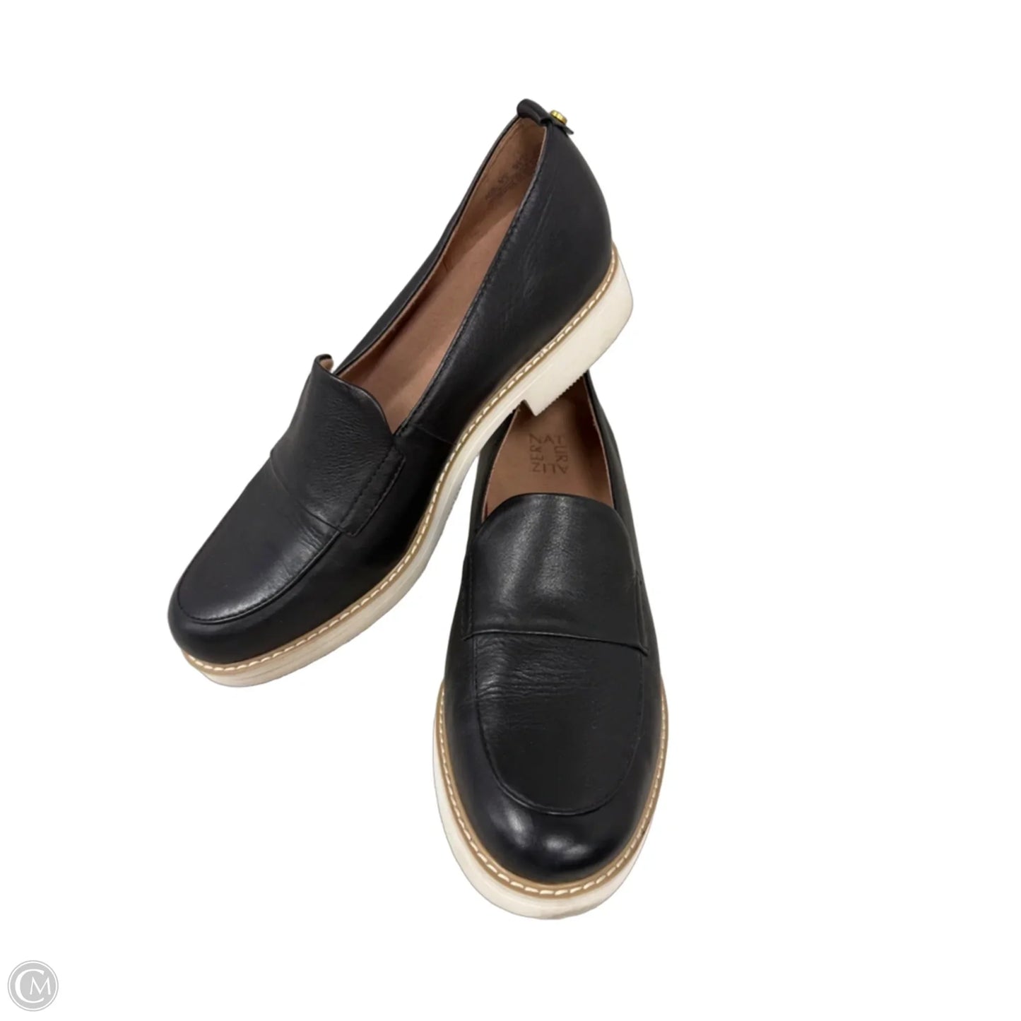 Shoes Flats By Clothes Mentor In Black, Size: 10.5