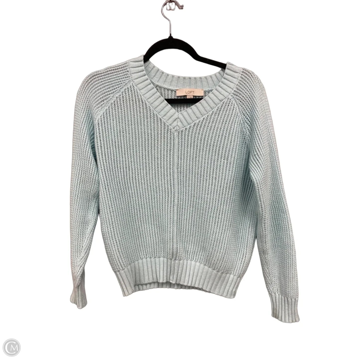 Sweater By Loft In Blue, Size: S