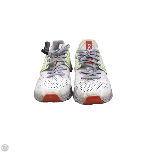 Shoes Athletic By On In Green & Grey, Size: 10