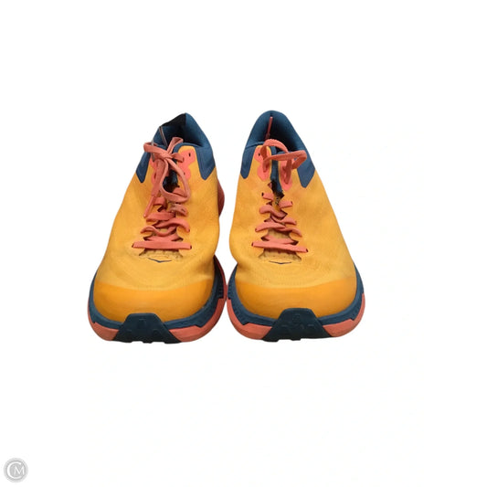 Shoes Athletic By Hoka In Orange, Size: 10