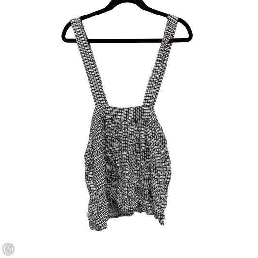 Top Sleeveless By Forever 21 In Black & White, Size: S