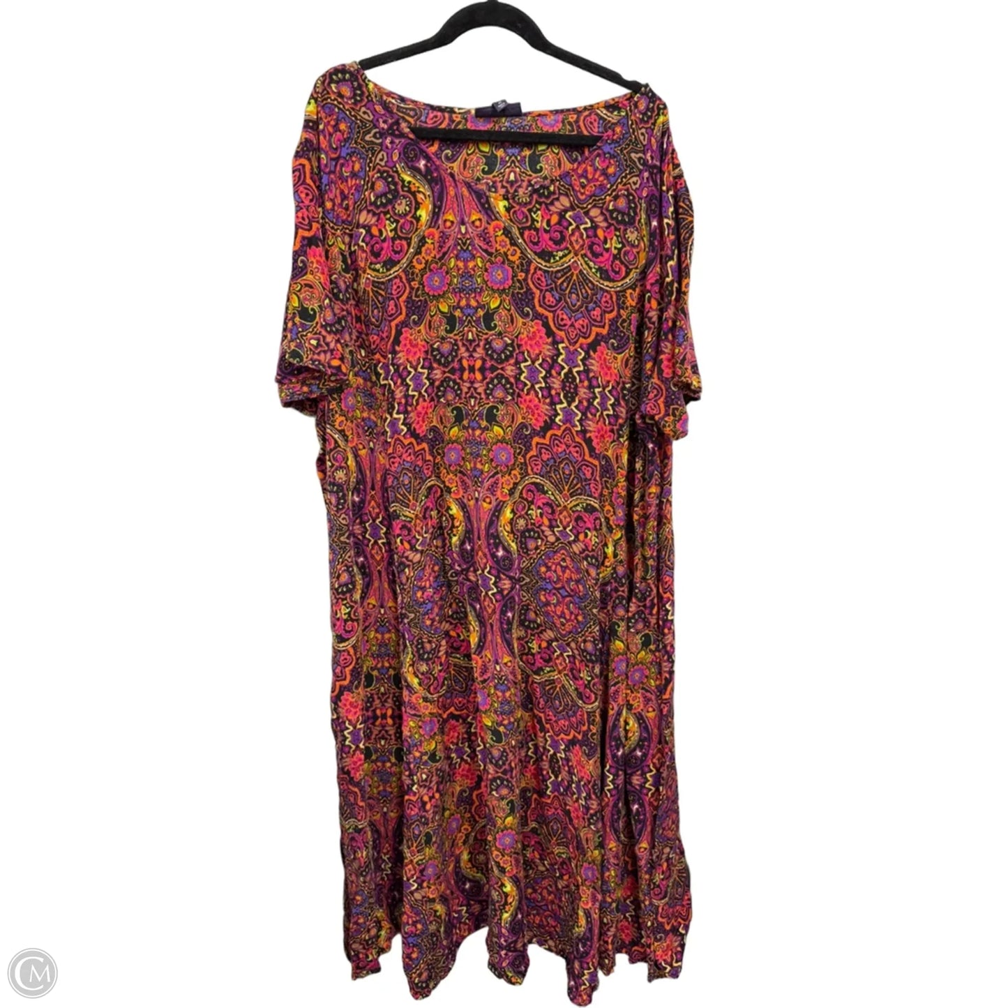 Dress Casual Maxi By Romans In Paisley Print, Size: 4x