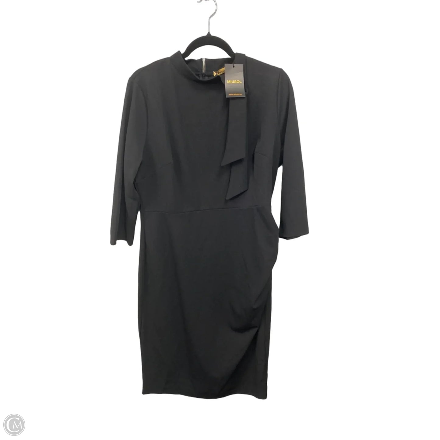 Dress Casual Midi By Clothes Mentor In Black, Size: Xxl