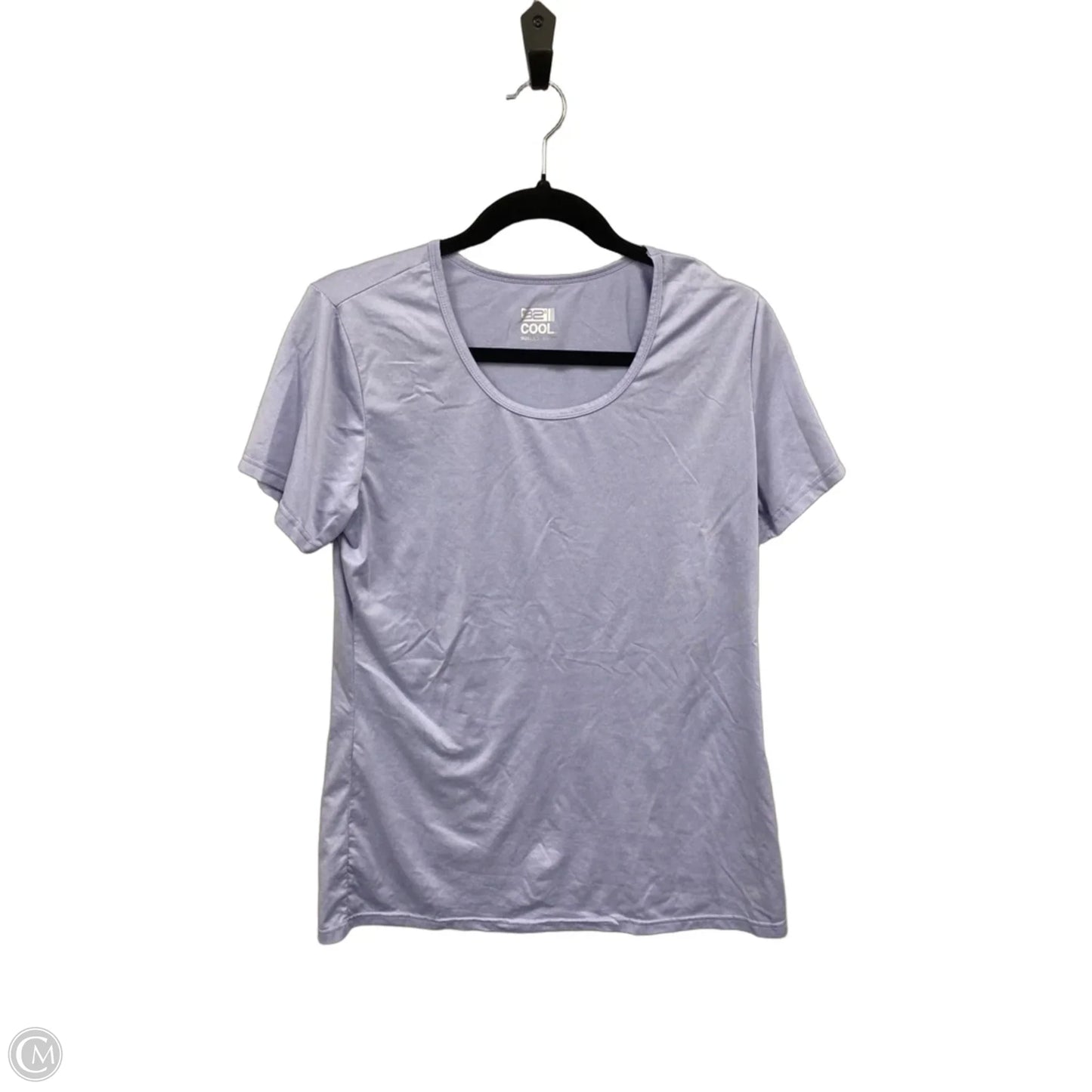 Athletic Top Short Sleeve By 32 Degrees In Purple, Size: L