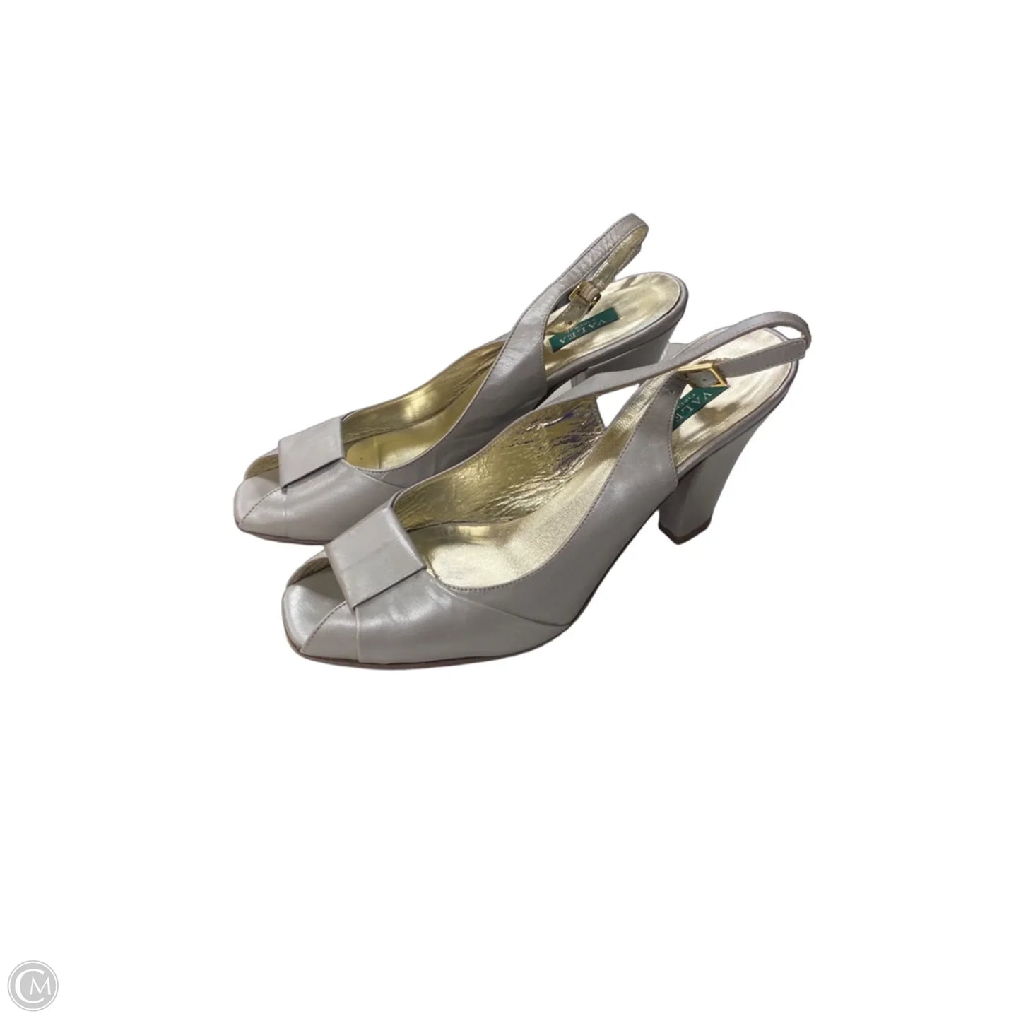 Shoes Heels Block By Clothes Mentor In Grey, Size: 7