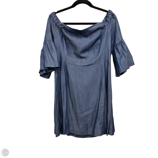 Dress Casual Short By Kaari Blue In Blue, Size: 12