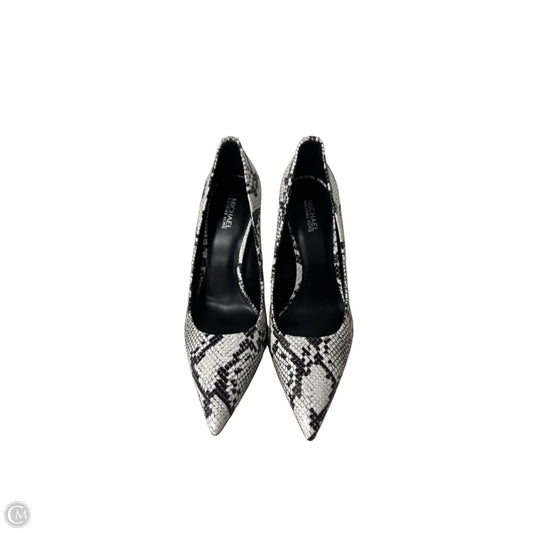 Shoes Heels Stiletto By Michael By Michael Kors In Snakeskin Print, Size: 8