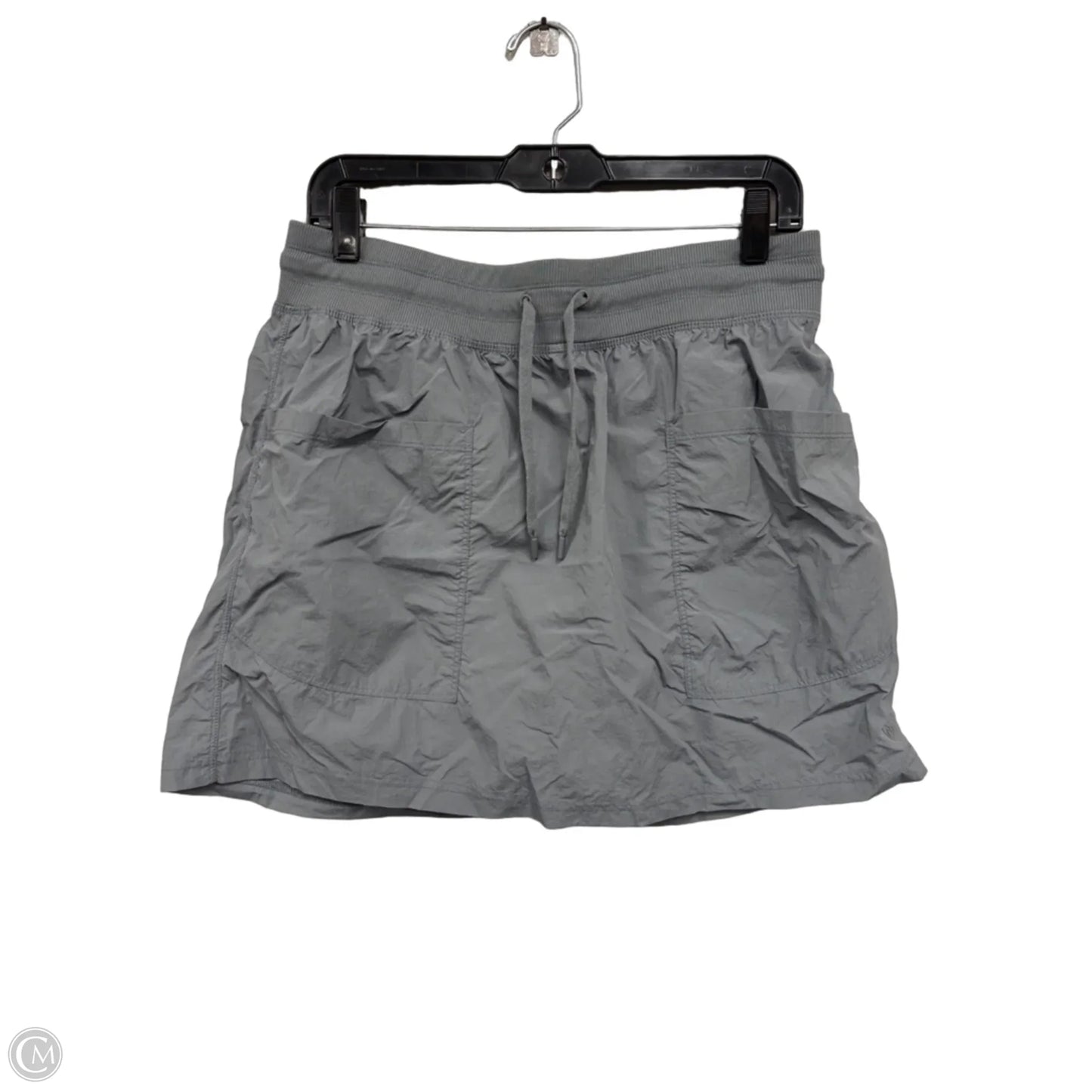 Athletic Skort By Apana In Grey, Size: L
