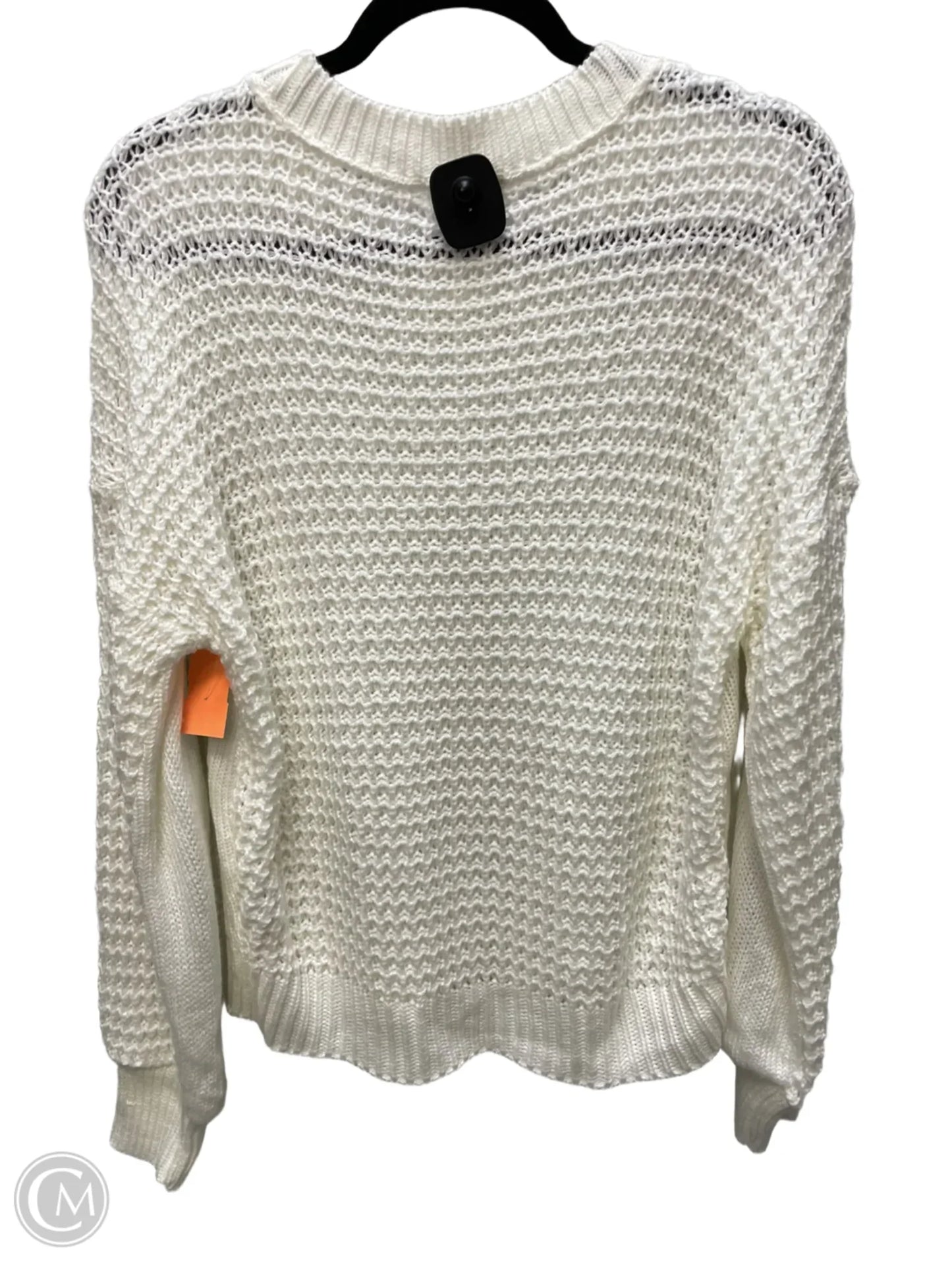 Sweater By Abound In Cream, Size: S