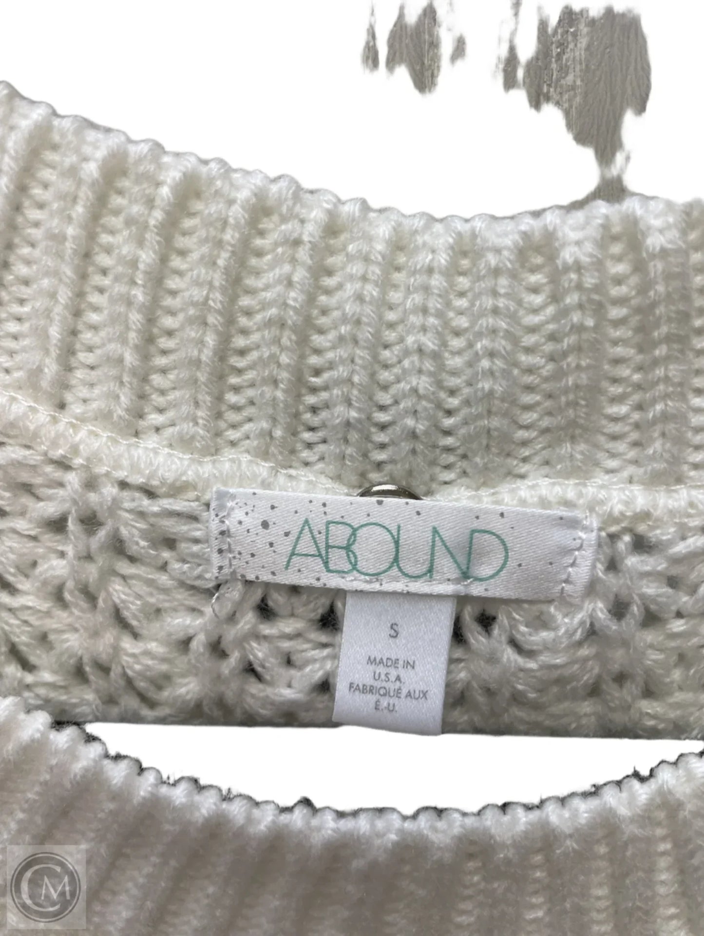 Sweater By Abound In Cream, Size: S