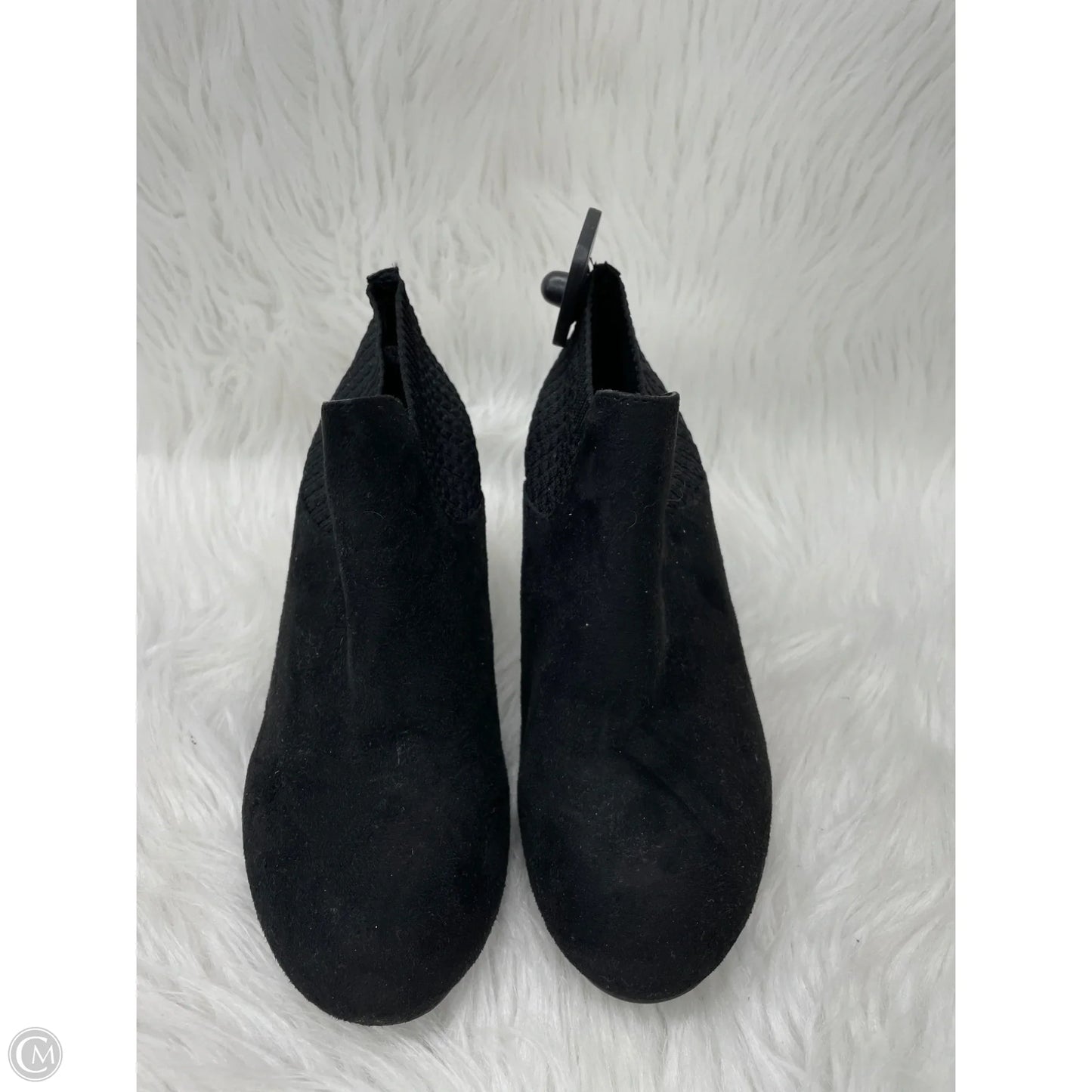 Boots Ankle Heels By Impo In Black, Size: 7.5