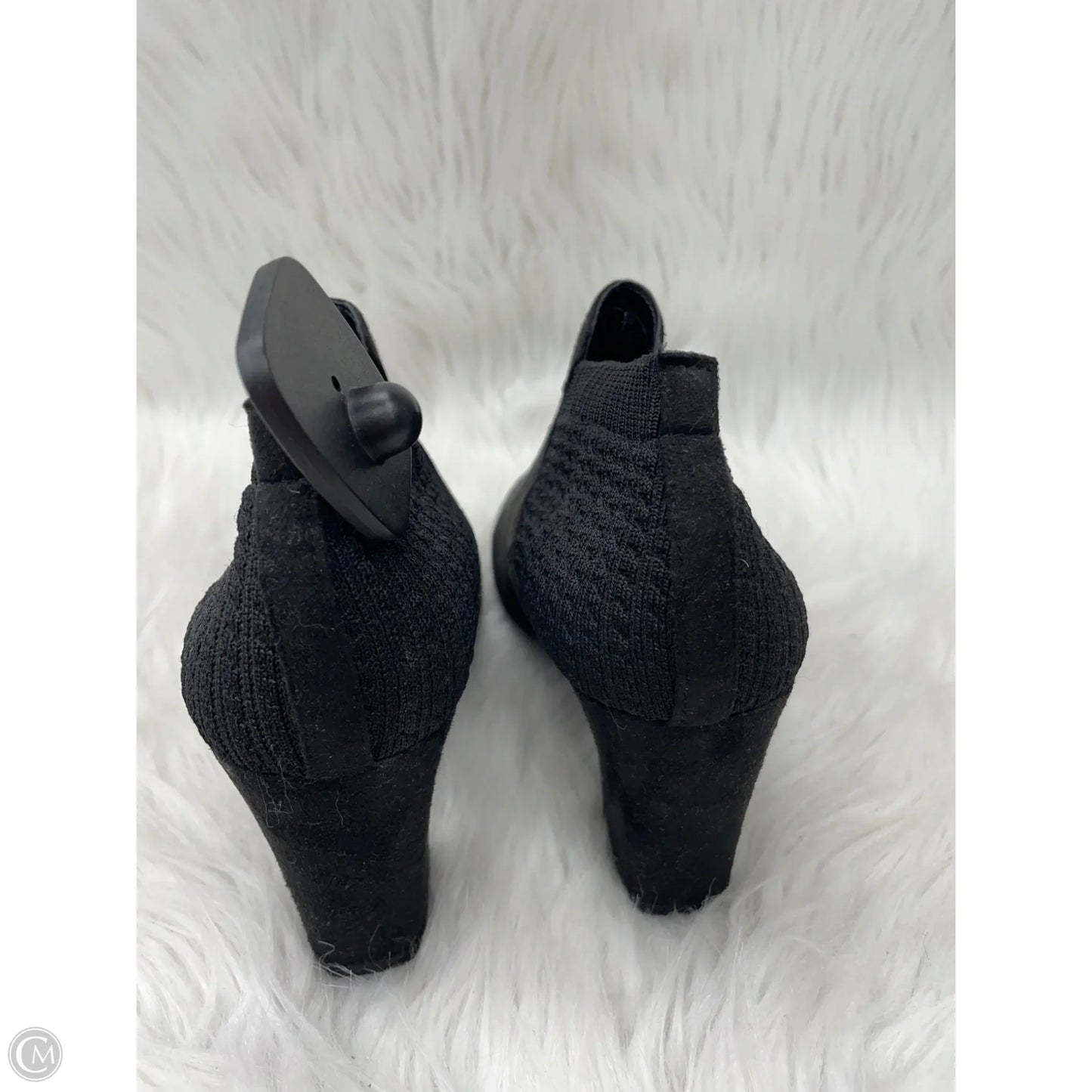 Boots Ankle Heels By Impo In Black, Size: 7.5