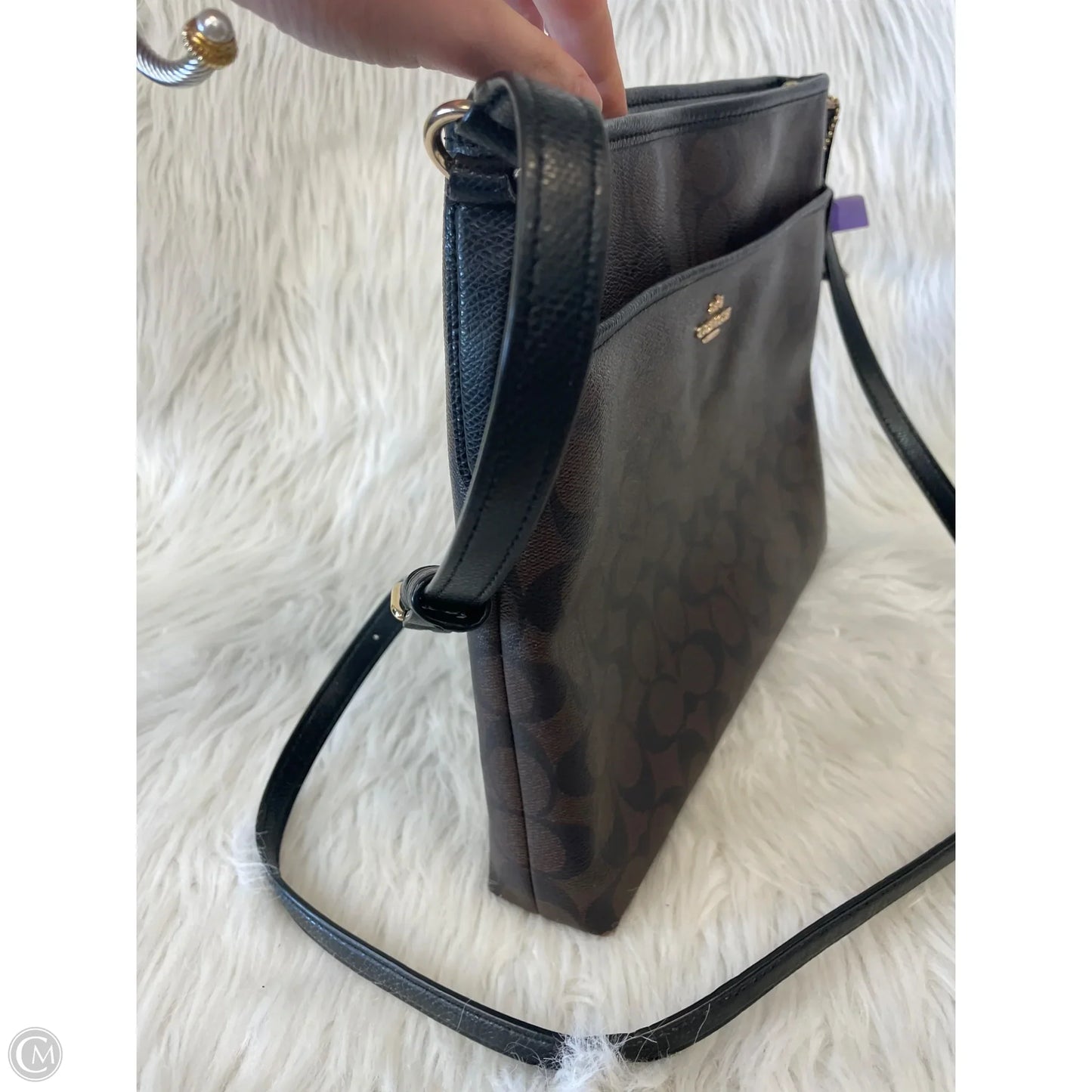 Handbag Designer By Coach, Size: Medium
