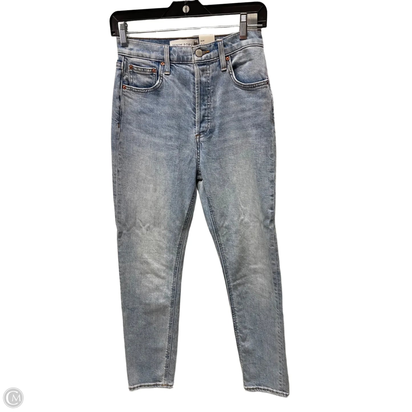 Jeans Skinny By Aritzia In Blue Denim, Size: 2