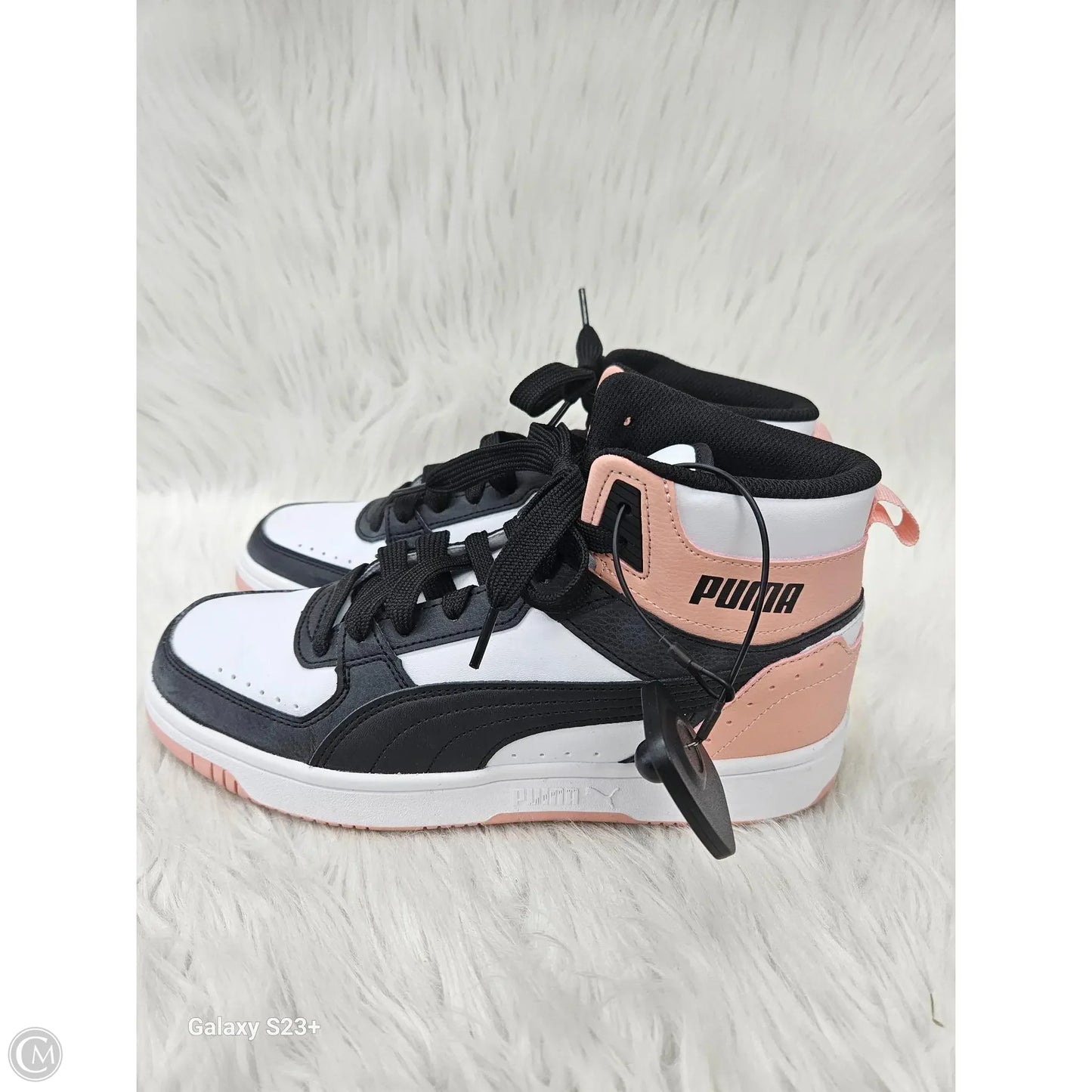 Shoes Athletic By Puma In Black & White, Size: 8.5