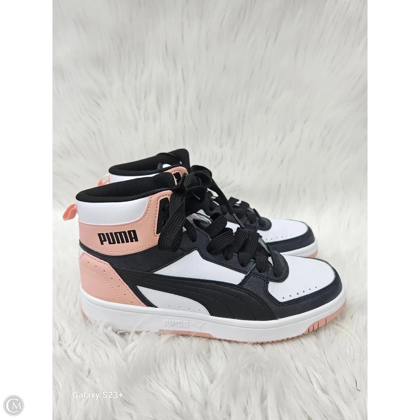 Shoes Athletic By Puma In Black & White, Size: 8.5