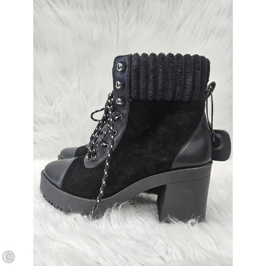 Boots Combat By Chelsea And Violet In Black, Size: 9.5