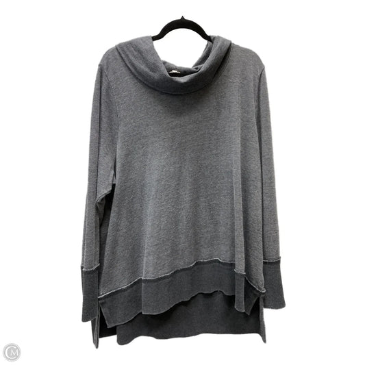 Top Long Sleeve By Lucky Brand In Grey, Size: 3x