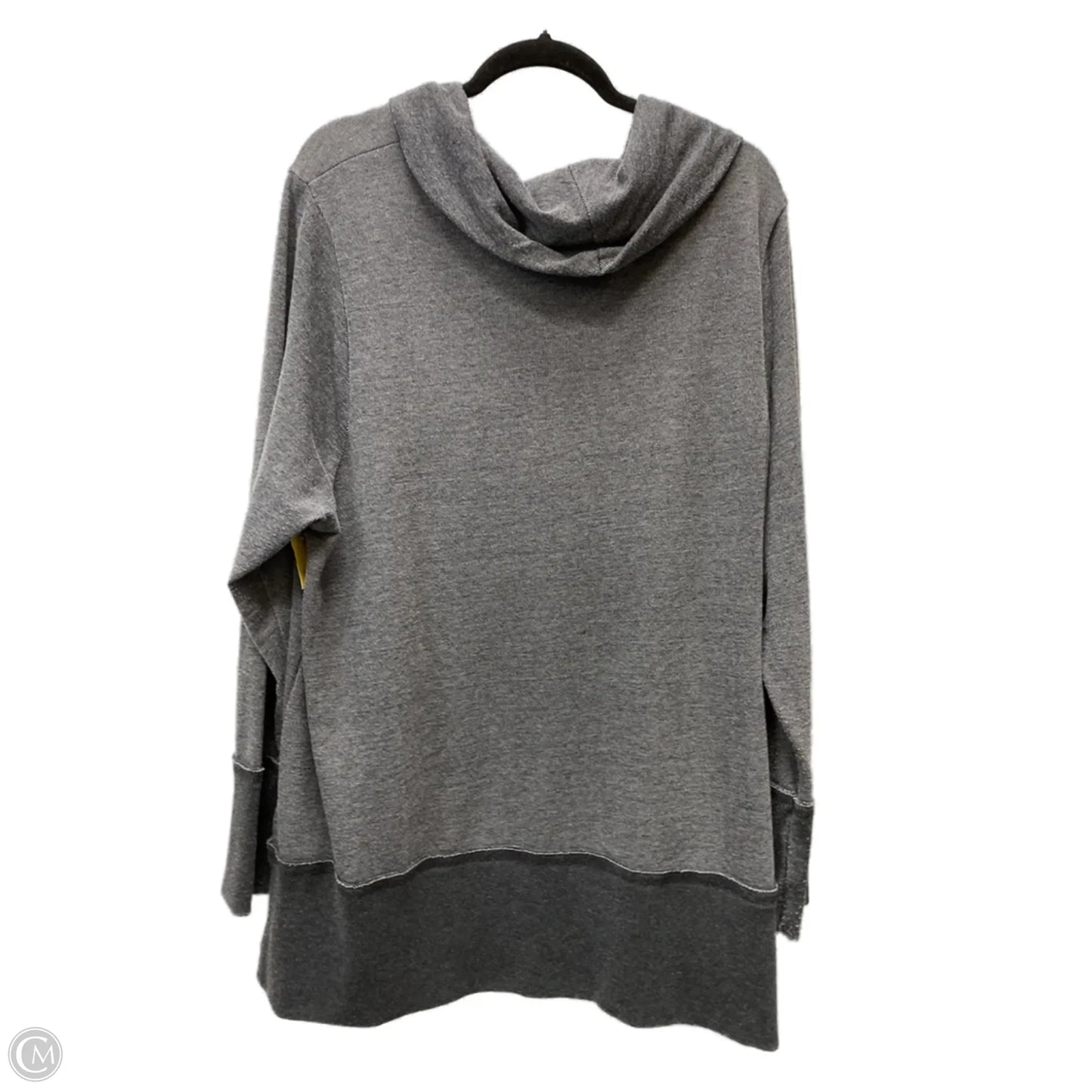 Top Long Sleeve By Lucky Brand In Grey, Size: 3x
