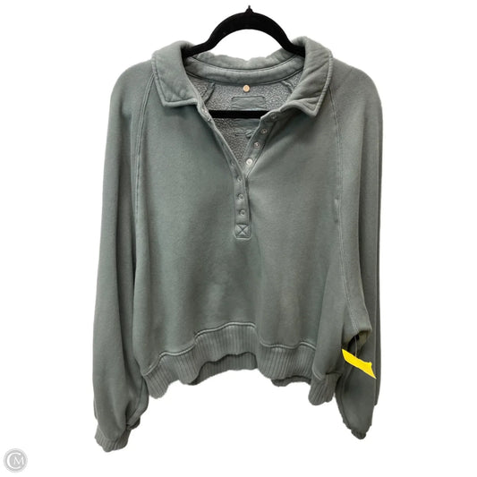 Top Long Sleeve By Aerie In Green, Size: L