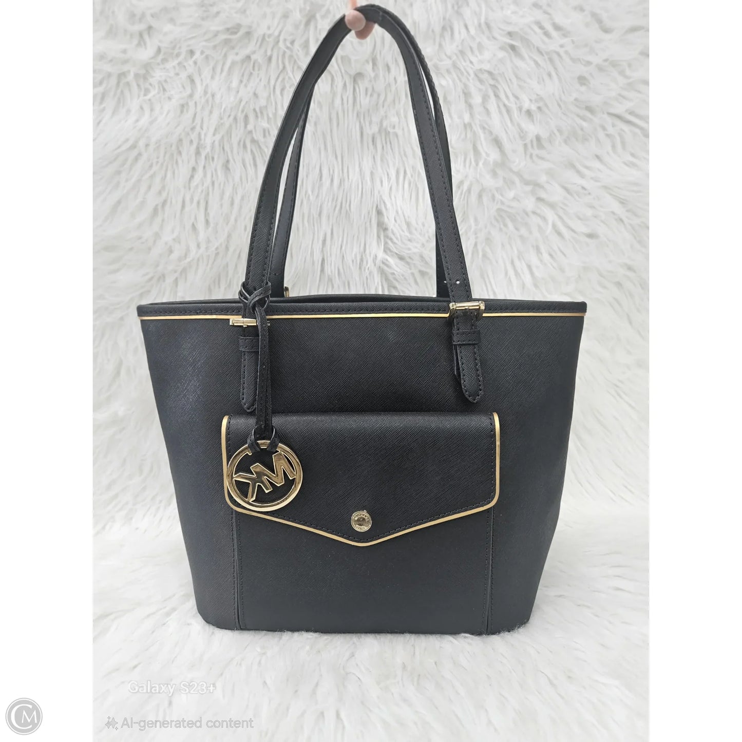 Handbag Designer By Michael Kors, Size: Medium