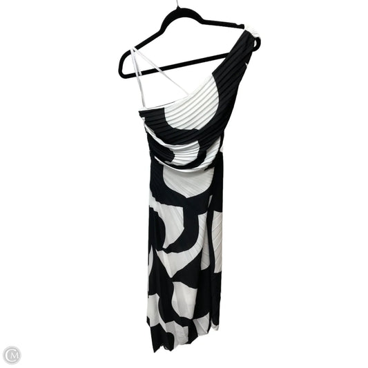 Dress Party Long By Nicole Miller In Black & White, Size: L