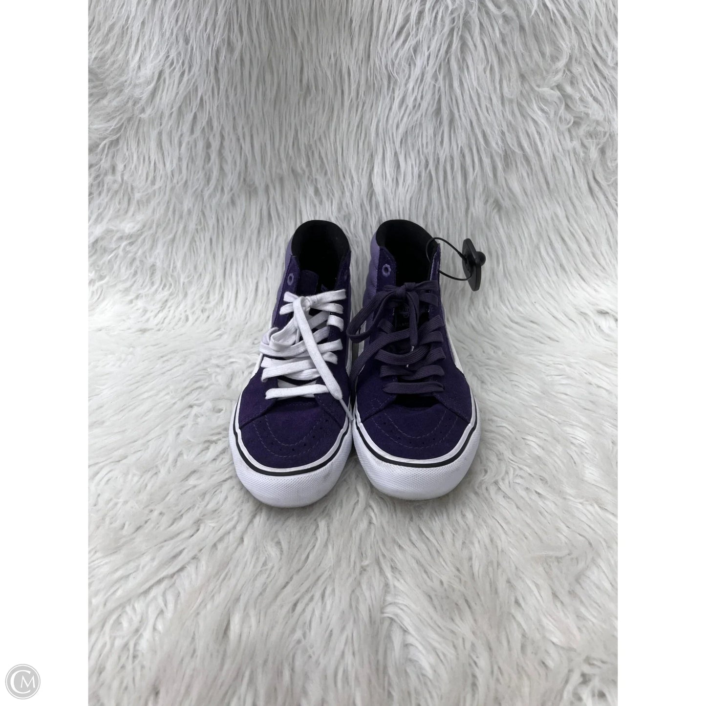 Shoes Sneakers By Vans In Purple, Size: 7.5